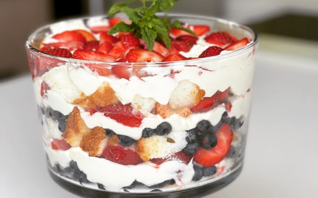 Summer Holiday Berry Trifle
