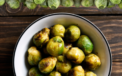 Roasted Brussels Sprouts on the Stalk